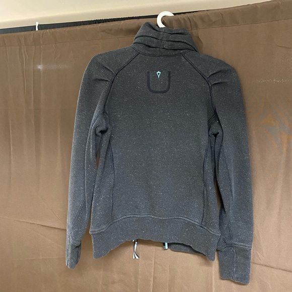 Cold Days Bundle Ivviva- Zip Up Heavy Sweater, Grey Lighter Rain Coat - Picture 3 of 6